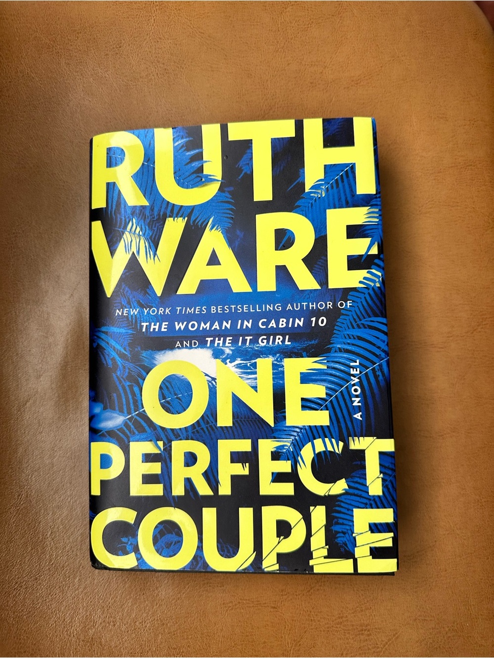 Ruth Ware "One Perfect Couple" Hardcover - Blue & Yellow